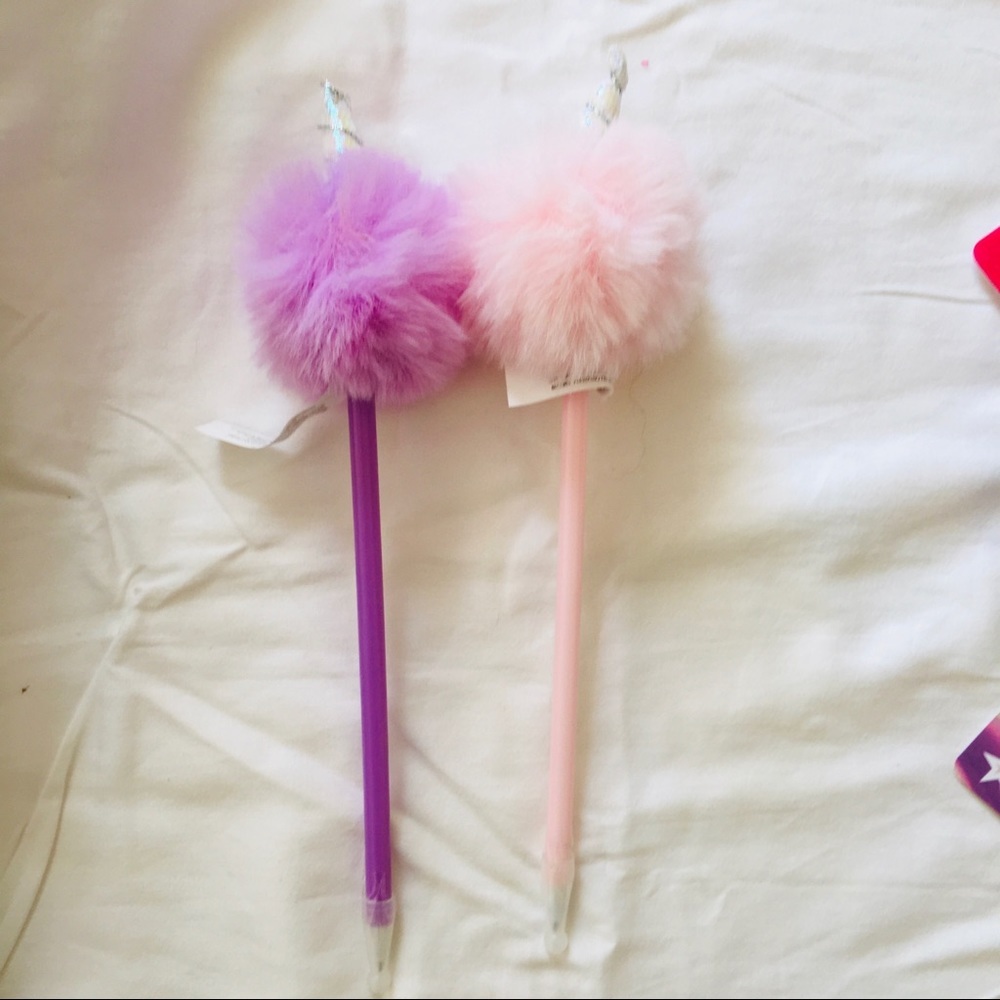 NWT MERMAID ZIP CASE , BANK , UNICORN PENS LIP GLOSS! - Picture 5 of 16